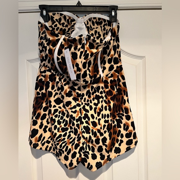 New Animal Print Romper - Picture 2 of 2